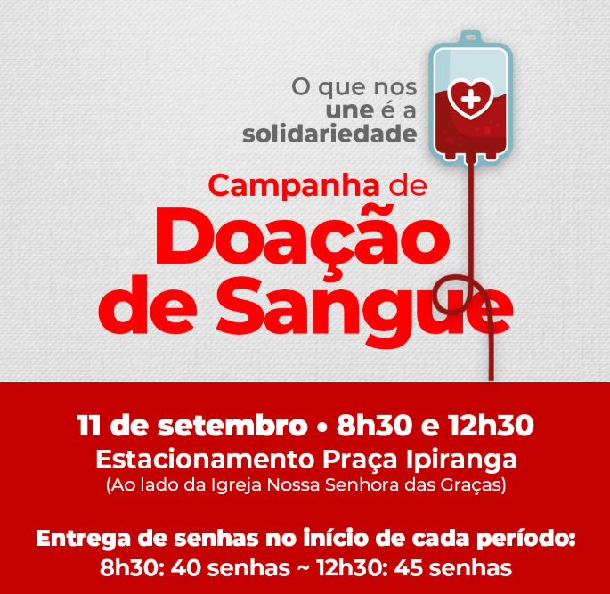 Sarandi recebe ônibus do Hemocentro e promove Campanha de Doação de Sangue